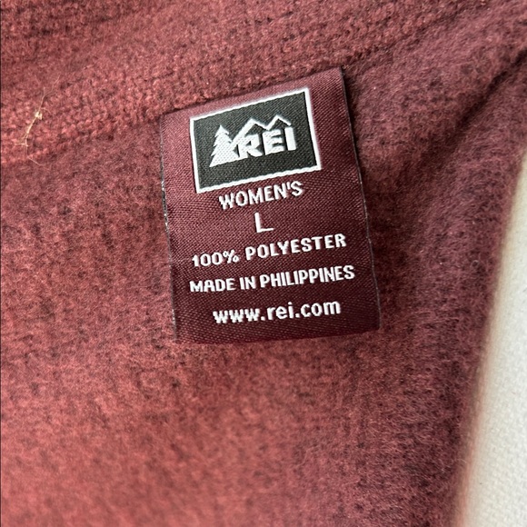 REI Maroon Button-Up Jacket - Picture 7 of 9